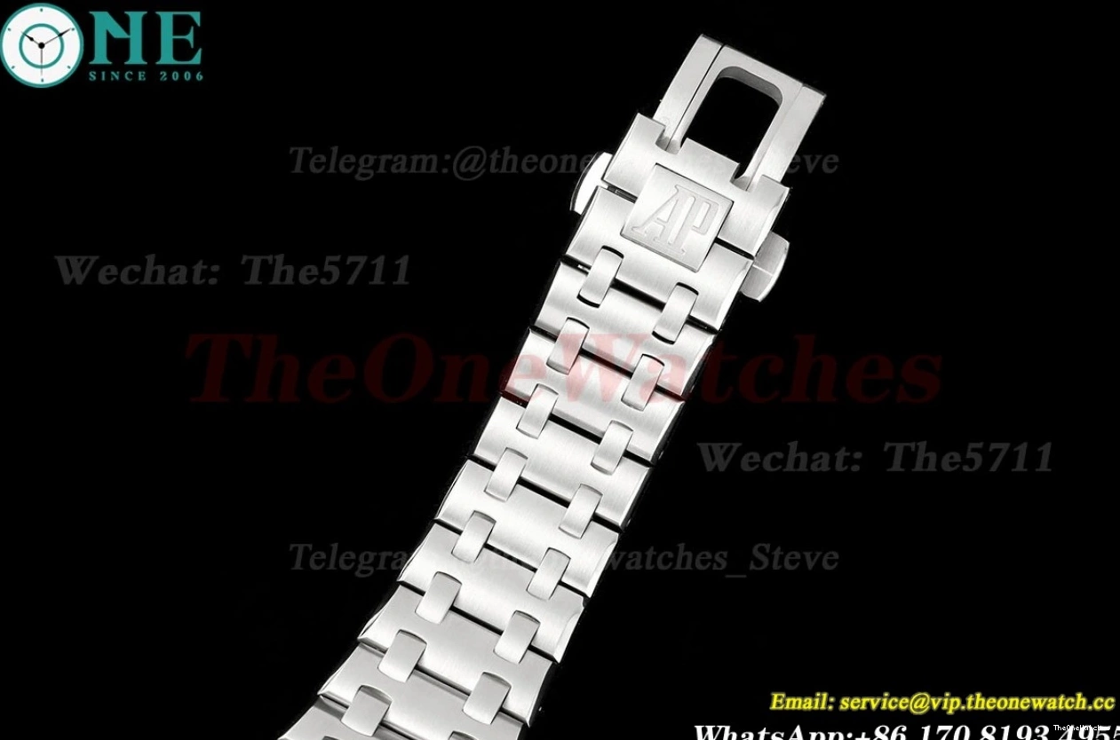 SS TKF 25940SK Black Royal 42mm SS Oak Dial A7750 Offshore 1228